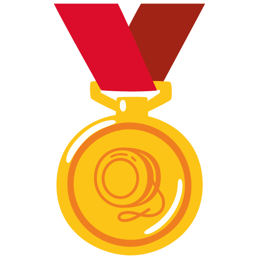 first place medal yo yo