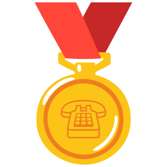 first place medal phone