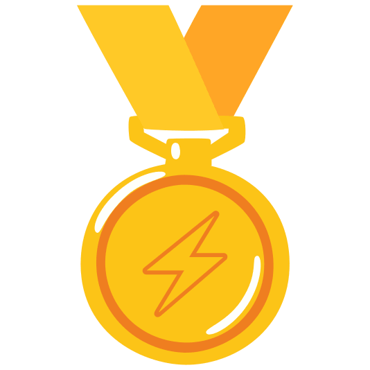 first place medal zap
