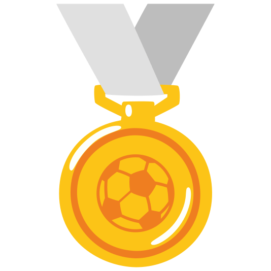 first place medal soccer