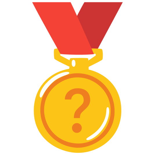 first place medal question