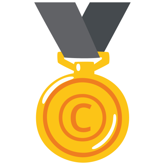 first place medal copyright