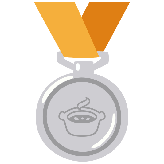second place medal stew