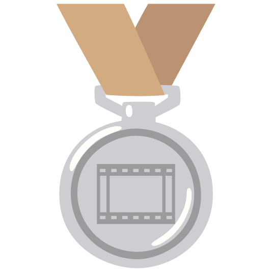 second place medal film frames