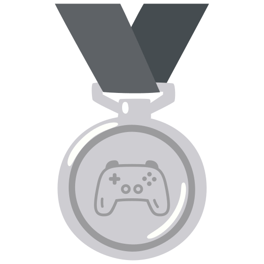 second place medal video game