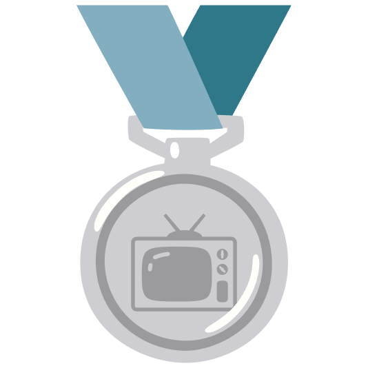 second place medal tv