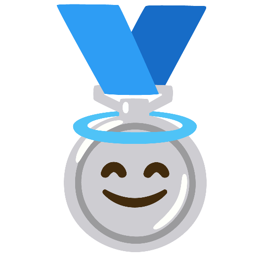 second place medal innocent