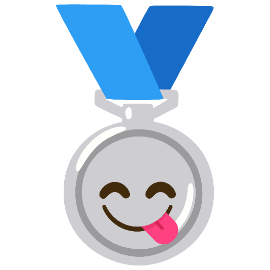 second place medal yum