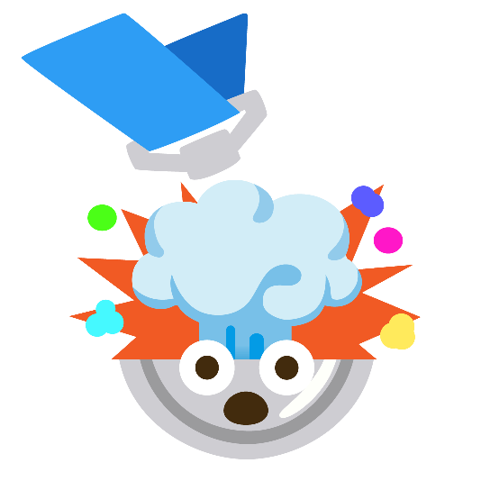 second place medal exploding head