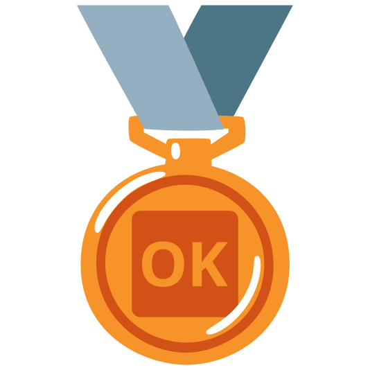 third place medal ok