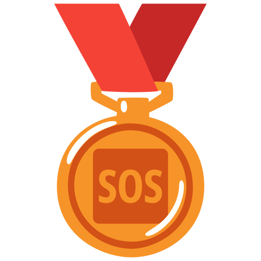 third place medal sos