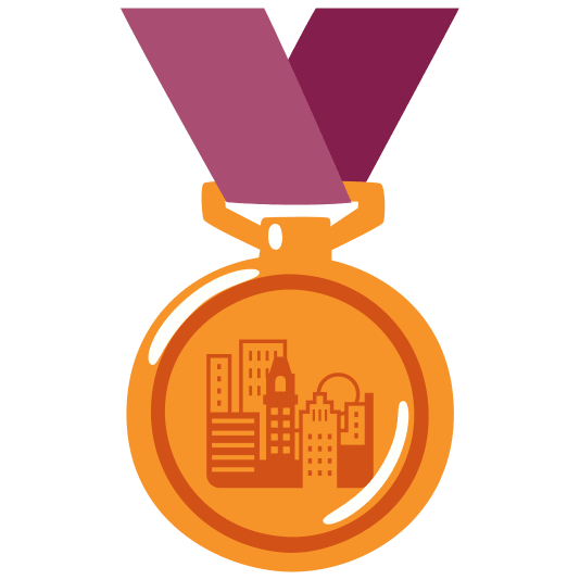 third place medal city sunrise