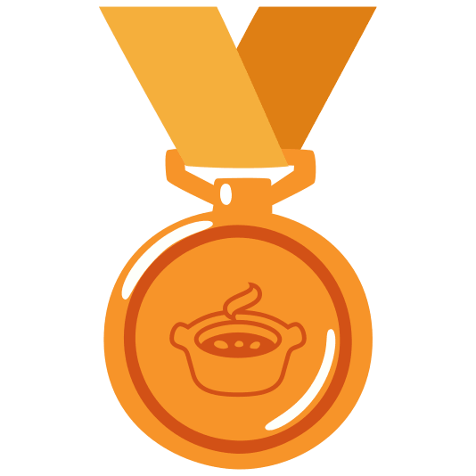 third place medal stew