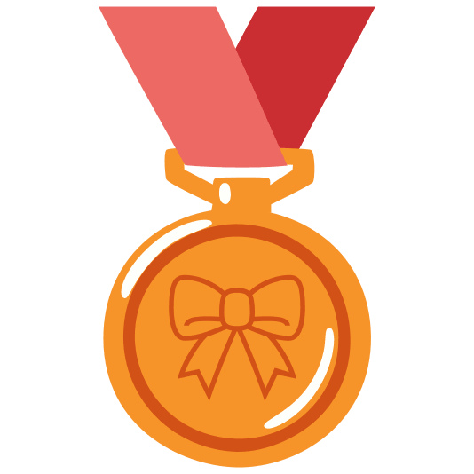 third place medal ribbon