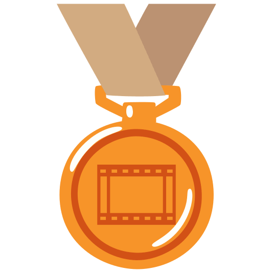 third place medal film frames