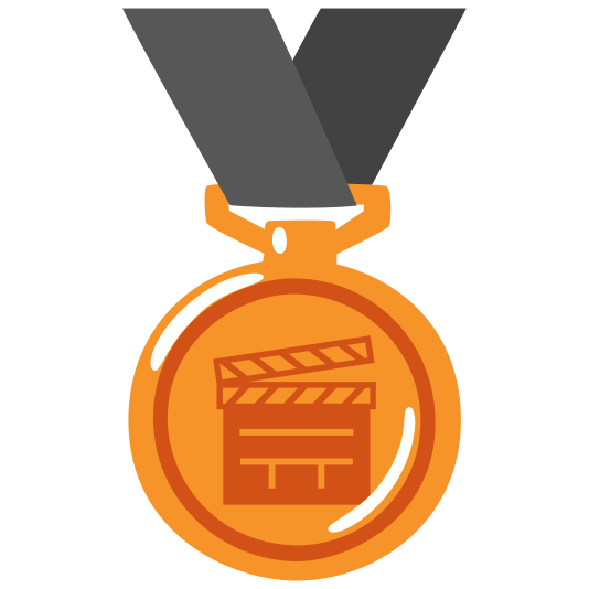 third place medal clapper