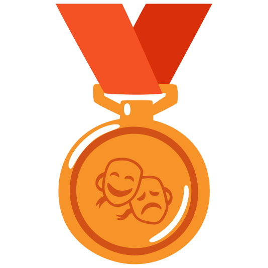 third place medal performing arts