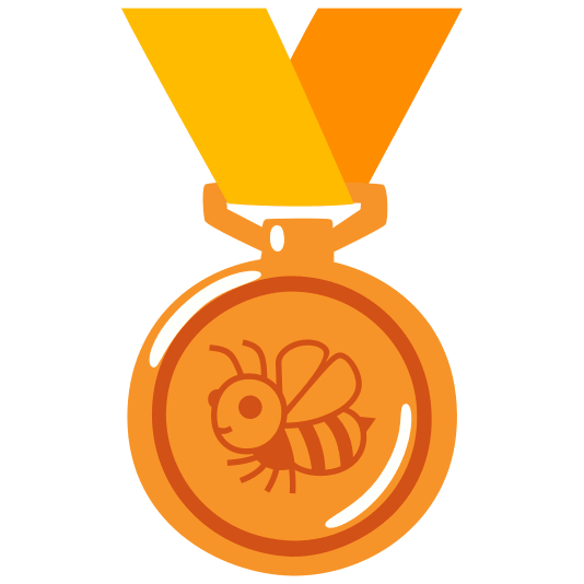 third place medal bee