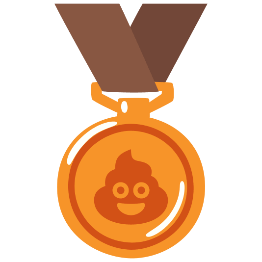 third place medal hankey