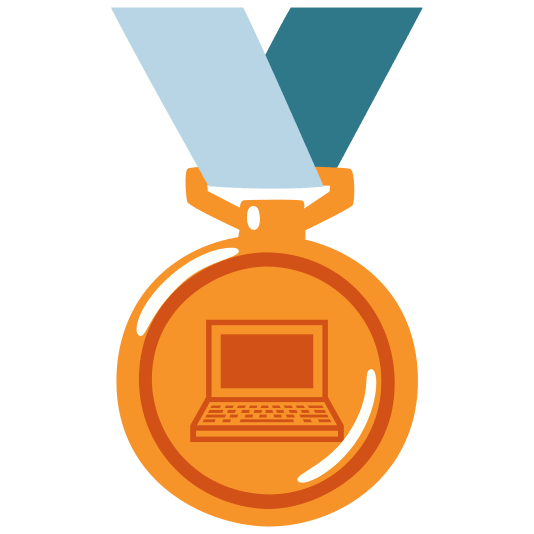 third place medal computer