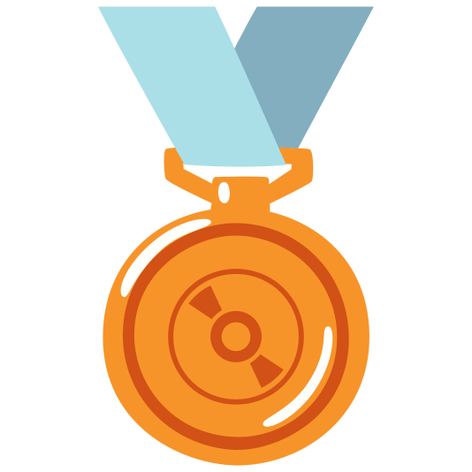 third place medal cd