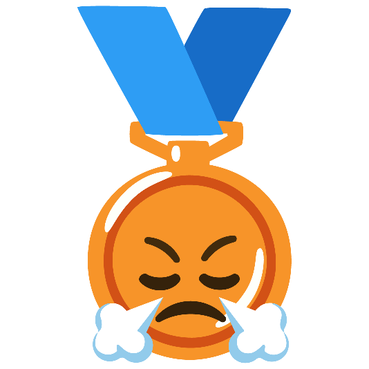 third place medal triumph