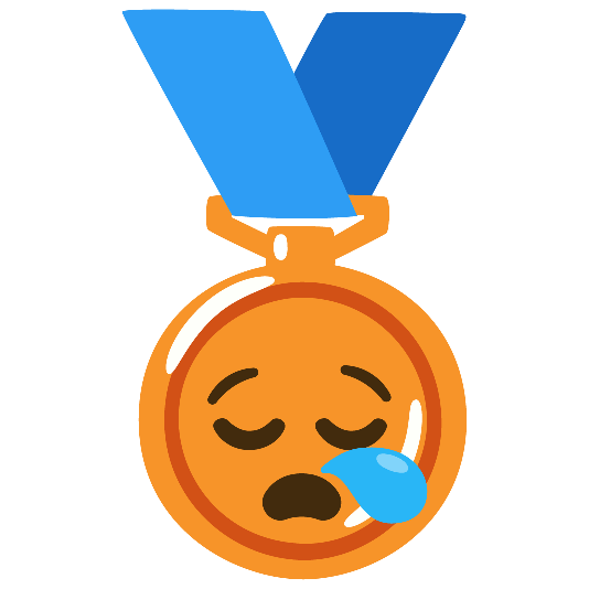third place medal sleepy