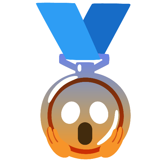 third place medal scream
