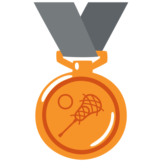 third place medal lacrosse