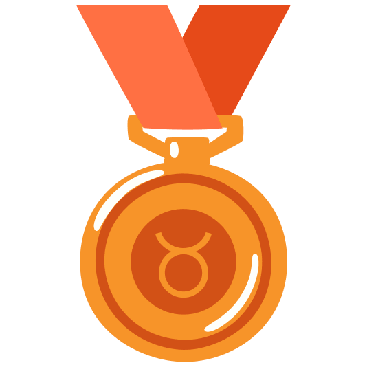 third place medal taurus