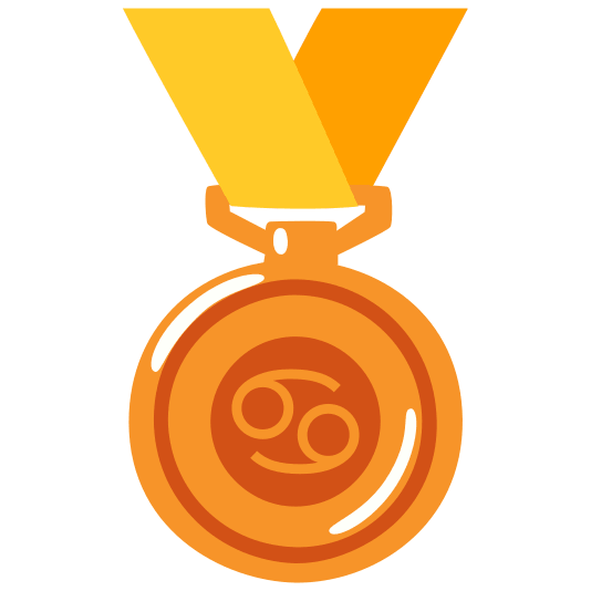 third place medal cancer