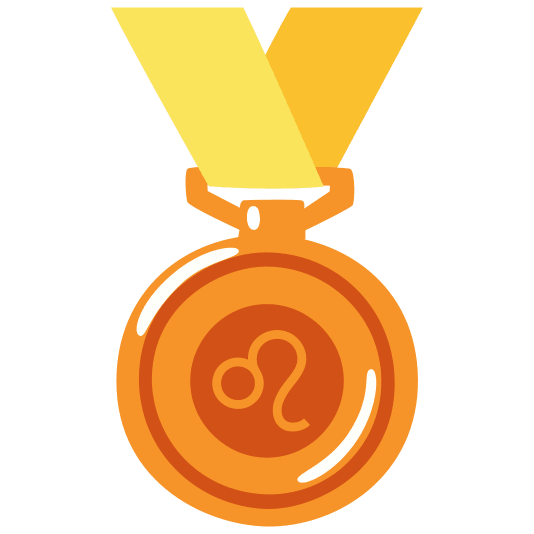 third place medal leo