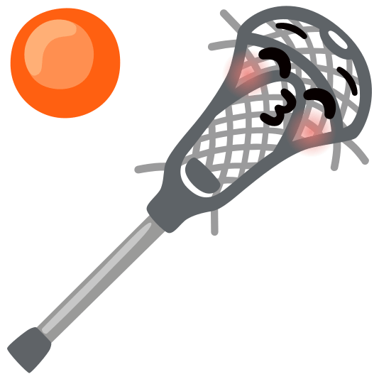 lacrosse kissing closed eyes