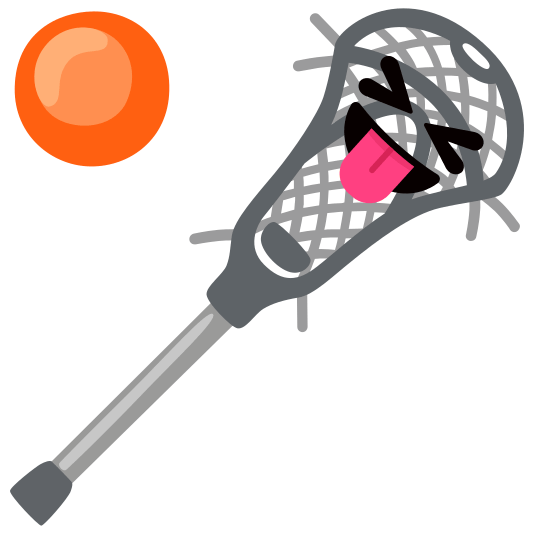 lacrosse stuck out tongue closed eyes