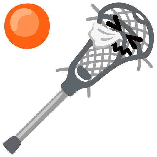 lacrosse sneezing face