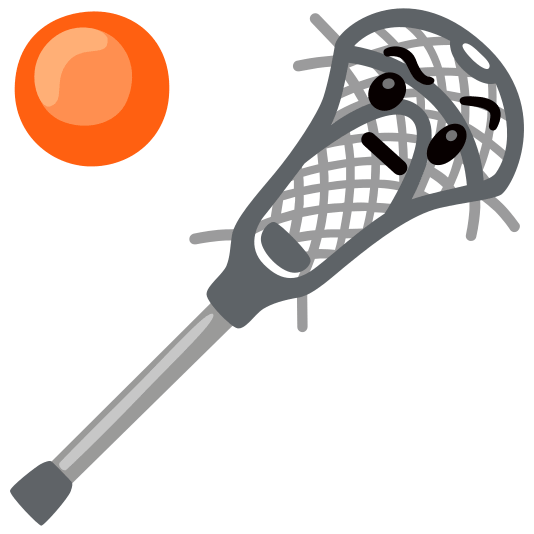 lacrosse face with raised eyebrow