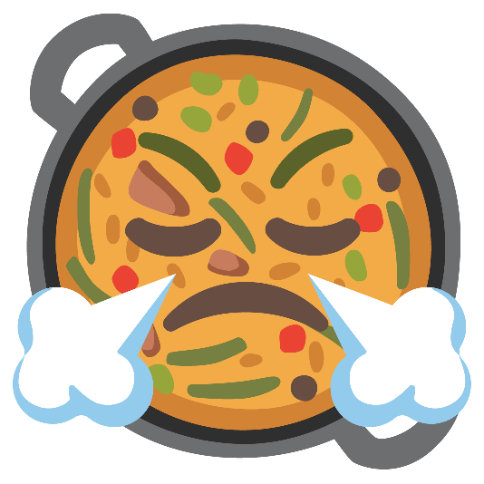 shallow pan of food triumph