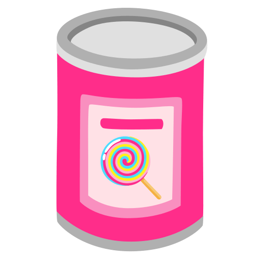 canned food lollipop