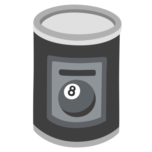canned food 8ball