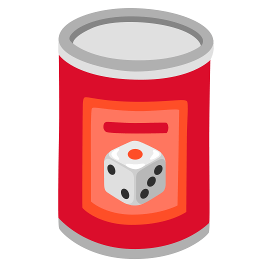 canned food game die