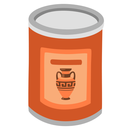 canned food amphora