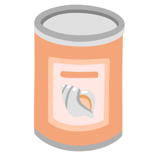 canned food shell