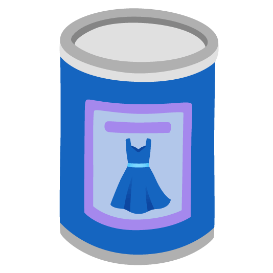 canned food dress