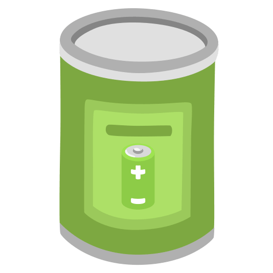 canned food battery