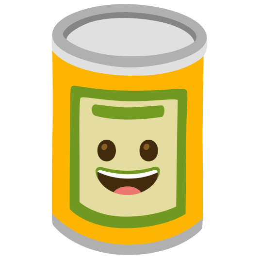 canned food grinning