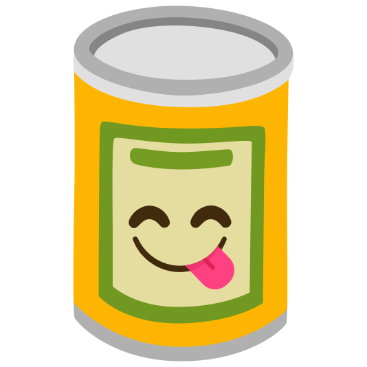 canned food yum