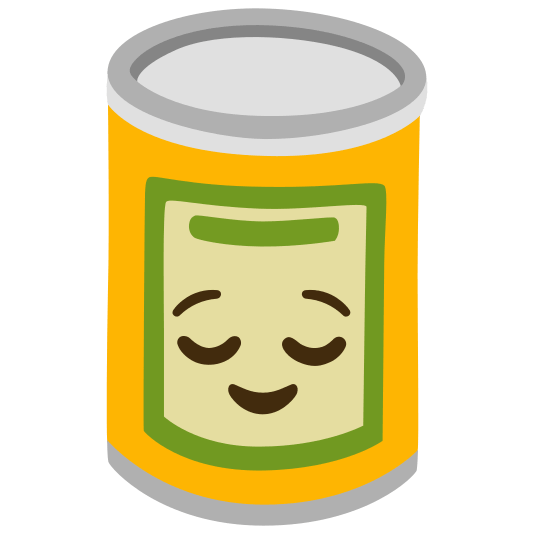canned food relieved