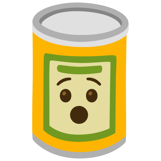 canned food hushed