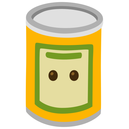 canned food no mouth