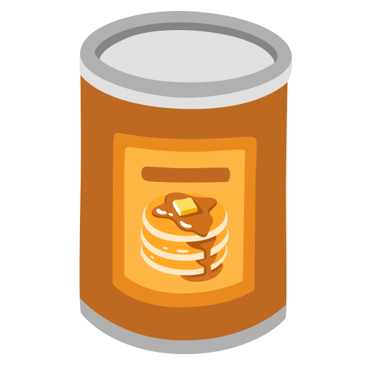 canned food pancakes